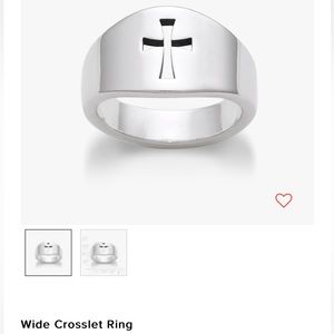 Size 10 James Avery cross ring